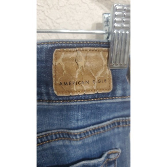 AE American Eagle Women's Jeans Size 6 Regular - Picture 6 of 7